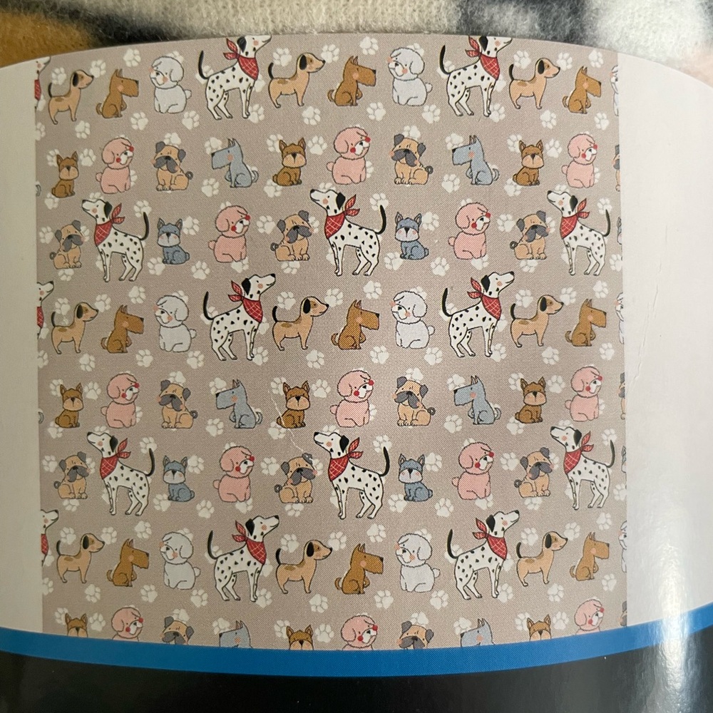 Mainstays Fleece Throw Blanket - Multicolor - Picture 2 of 2